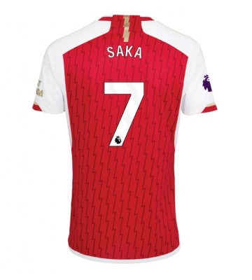 Arsenal Bukayo Saka #7 Kotipaita 2023-24 Lyhyet Hihat